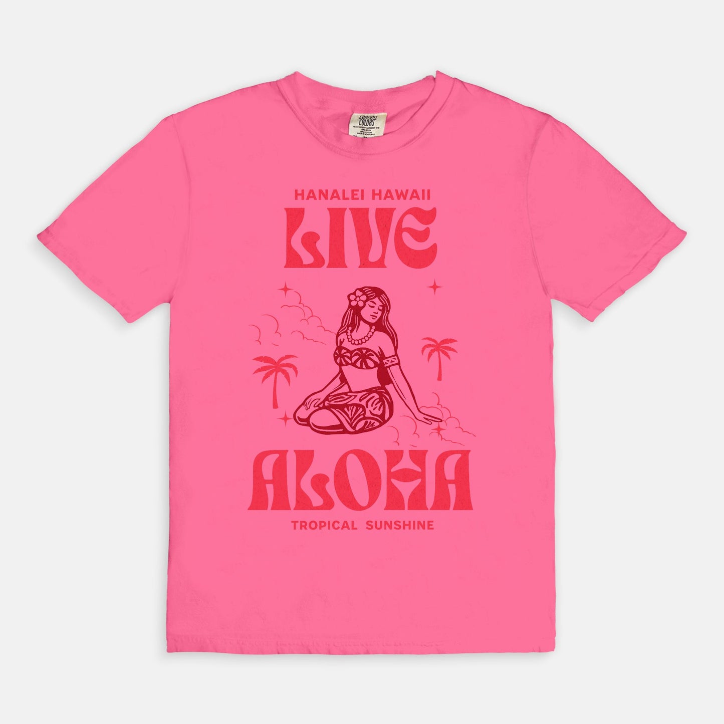 Live Aloha - Cotton T Shirt