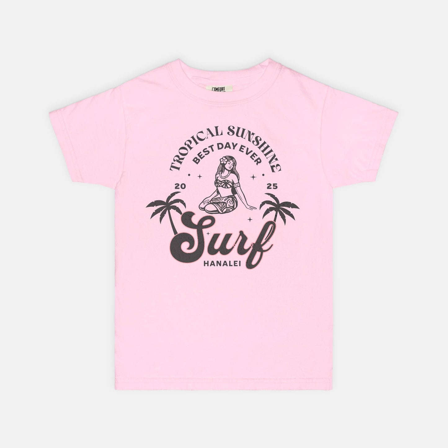 Best Day Ever Surf Hanalei logo - YOUTH Tee