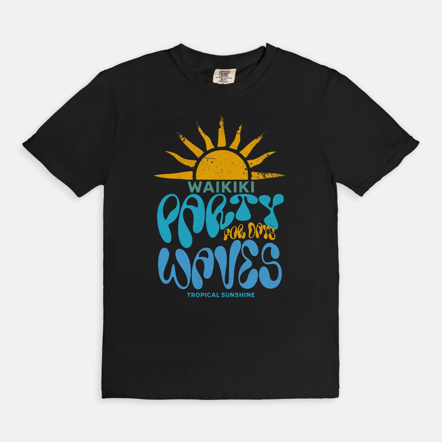 Waikiki - Party Waves for Days - Cotton T-Shirt