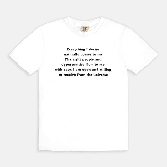 Living My Best Life – Affirmation T-Shirt by Tropical Sunshine