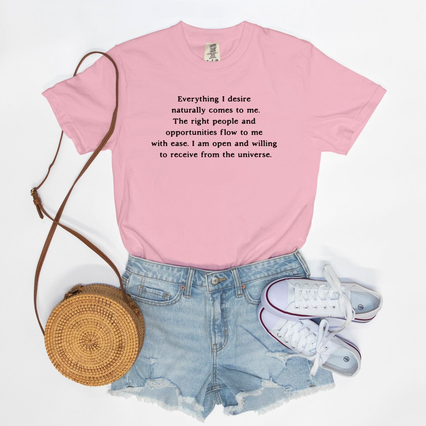 Living My Best Life – Affirmation T-Shirt by Tropical Sunshine