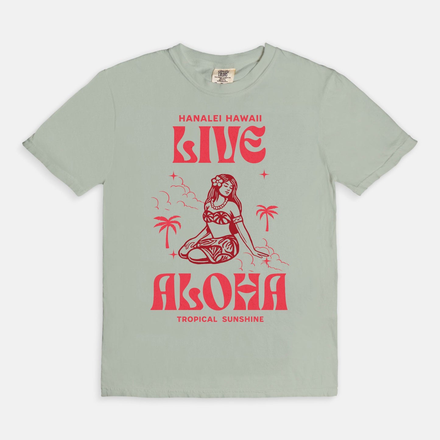 Live Aloha - Cotton T Shirt