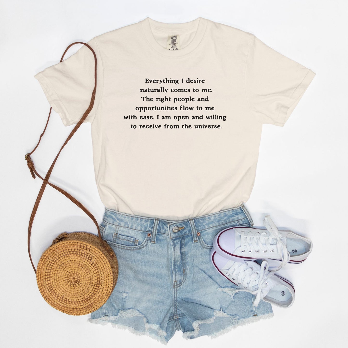 Living My Best Life – Affirmation T-Shirt by Tropical Sunshine
