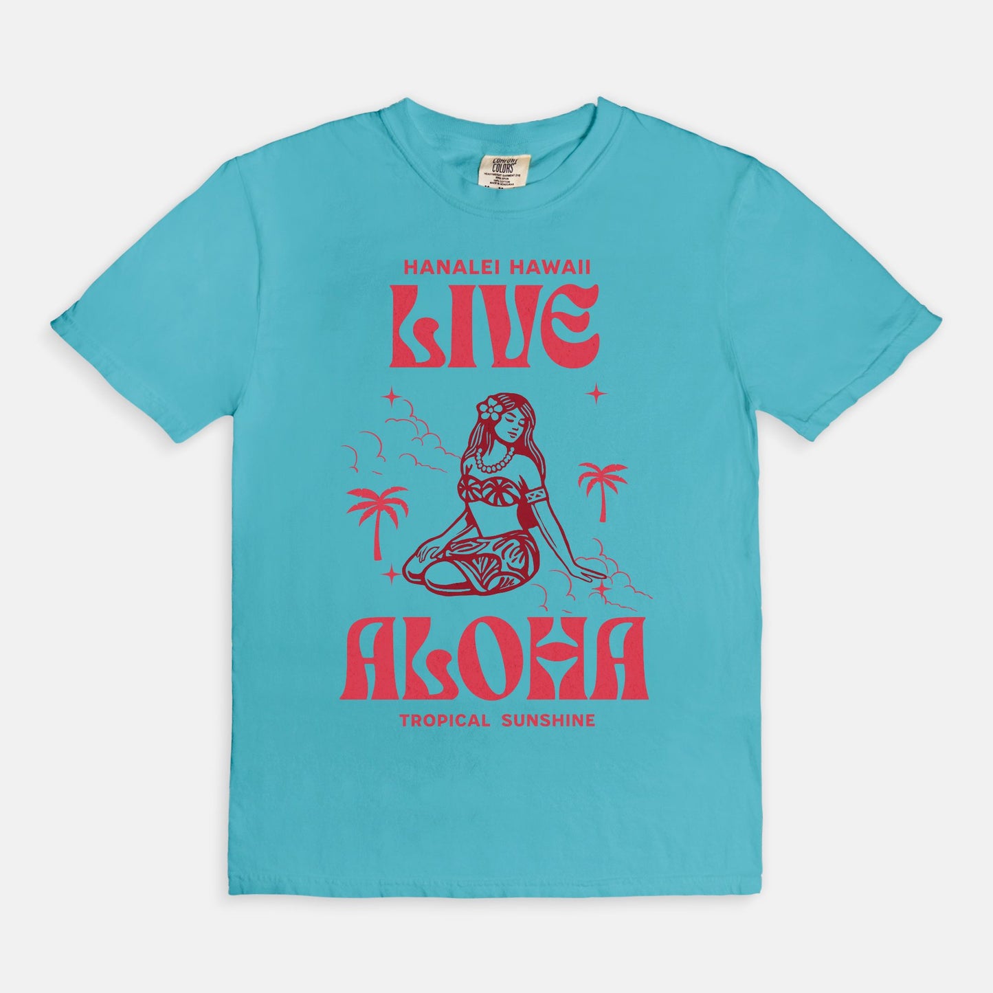 Live Aloha - Cotton T Shirt