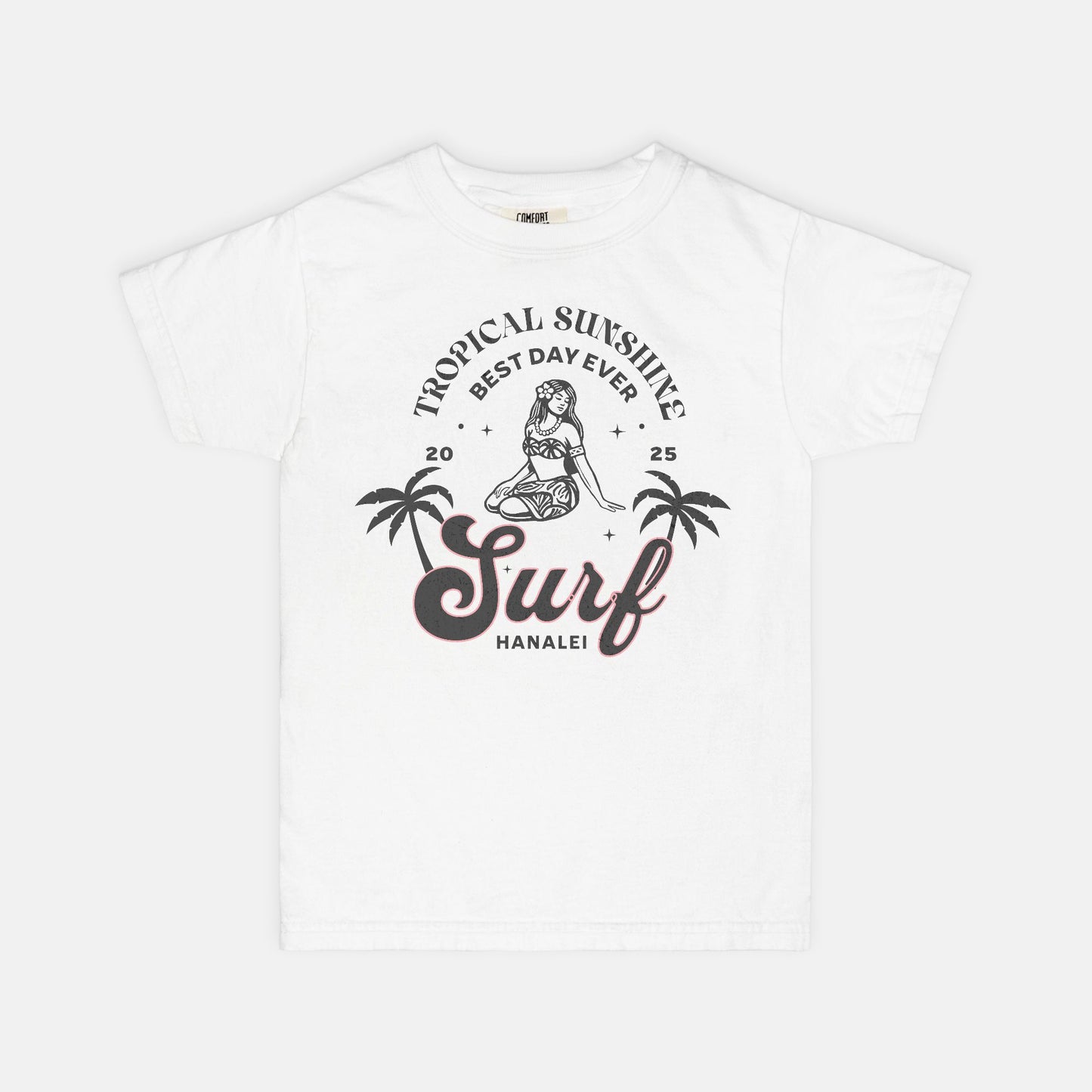 Best Day Ever Surf Hanalei logo - YOUTH Tee