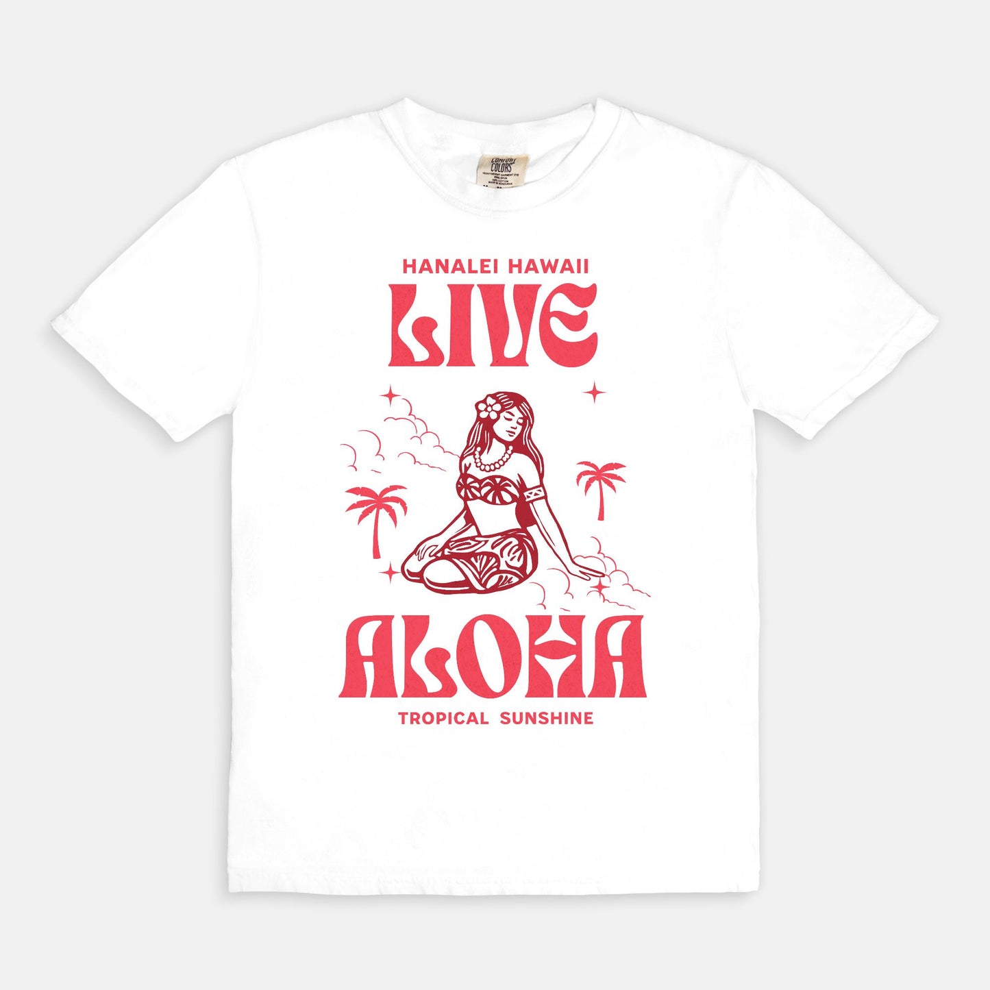 Live Aloha - Cotton T Shirt