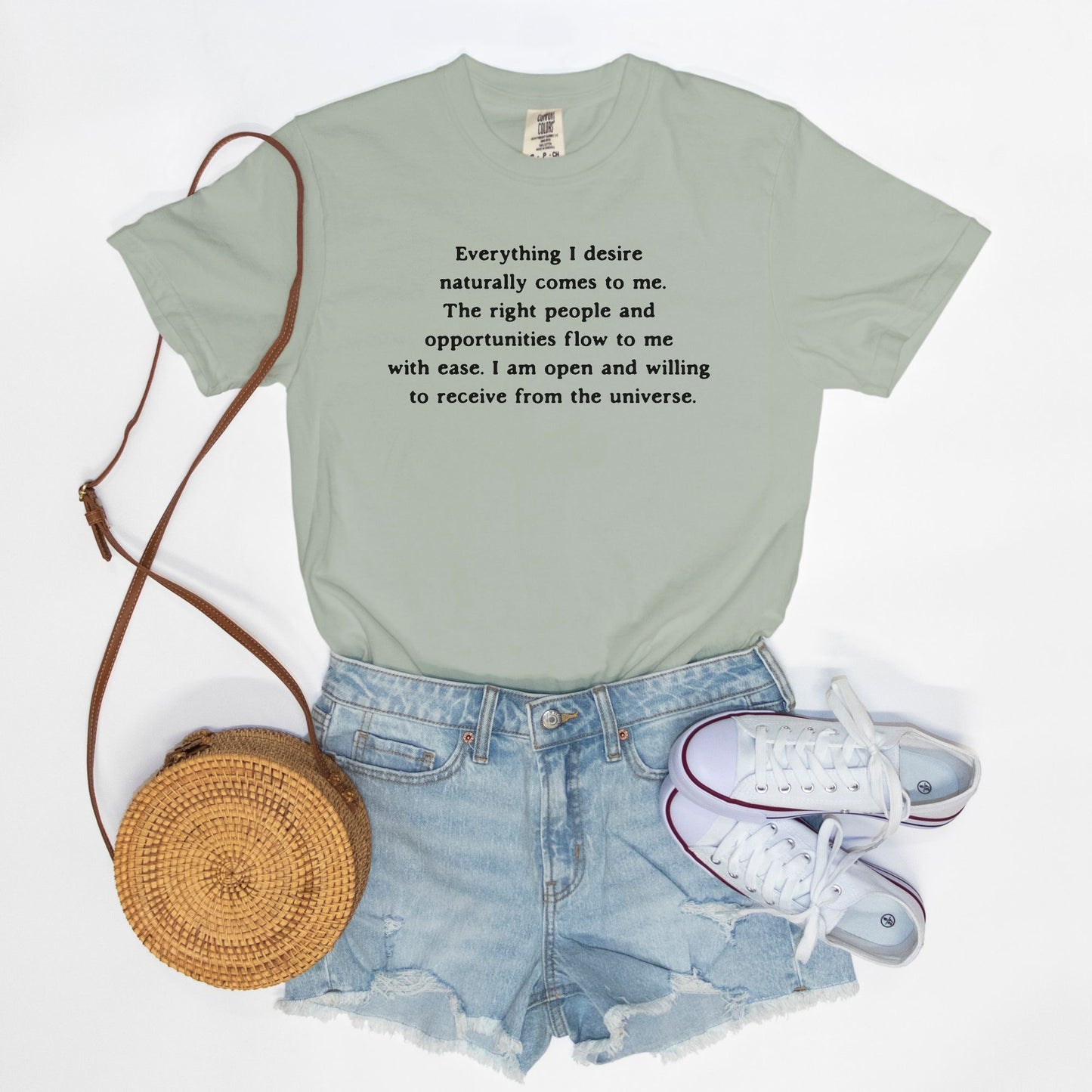 Living My Best Life – Affirmation T-Shirt by Tropical Sunshine