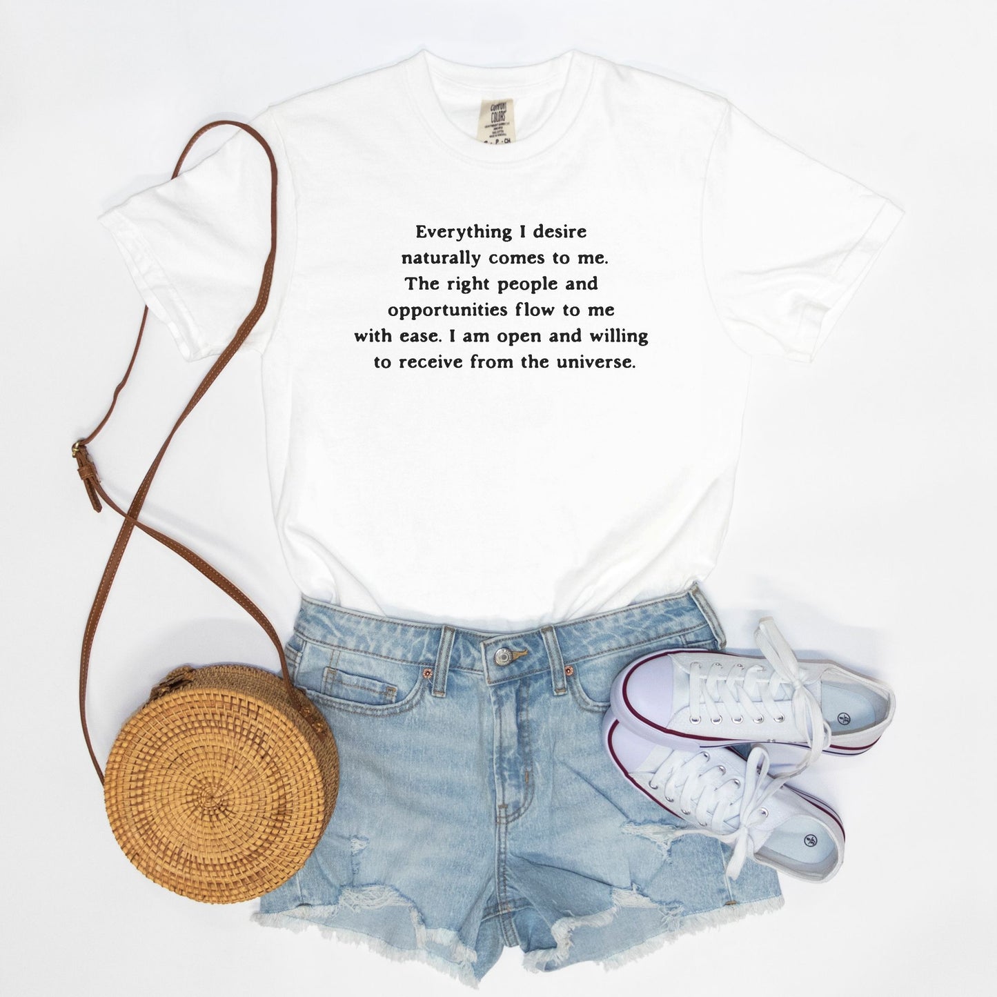 Living My Best Life – Affirmation T-Shirt by Tropical Sunshine