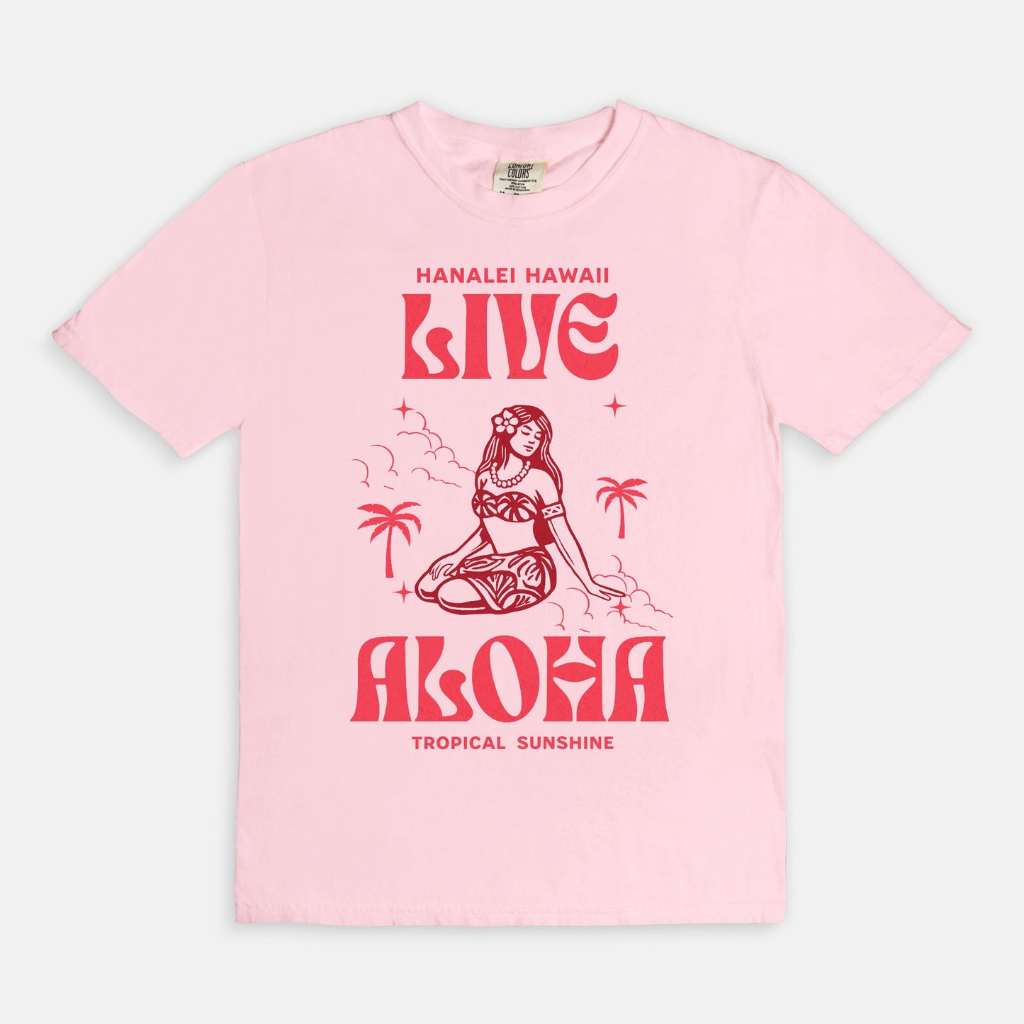 Live Aloha - Cotton T Shirt