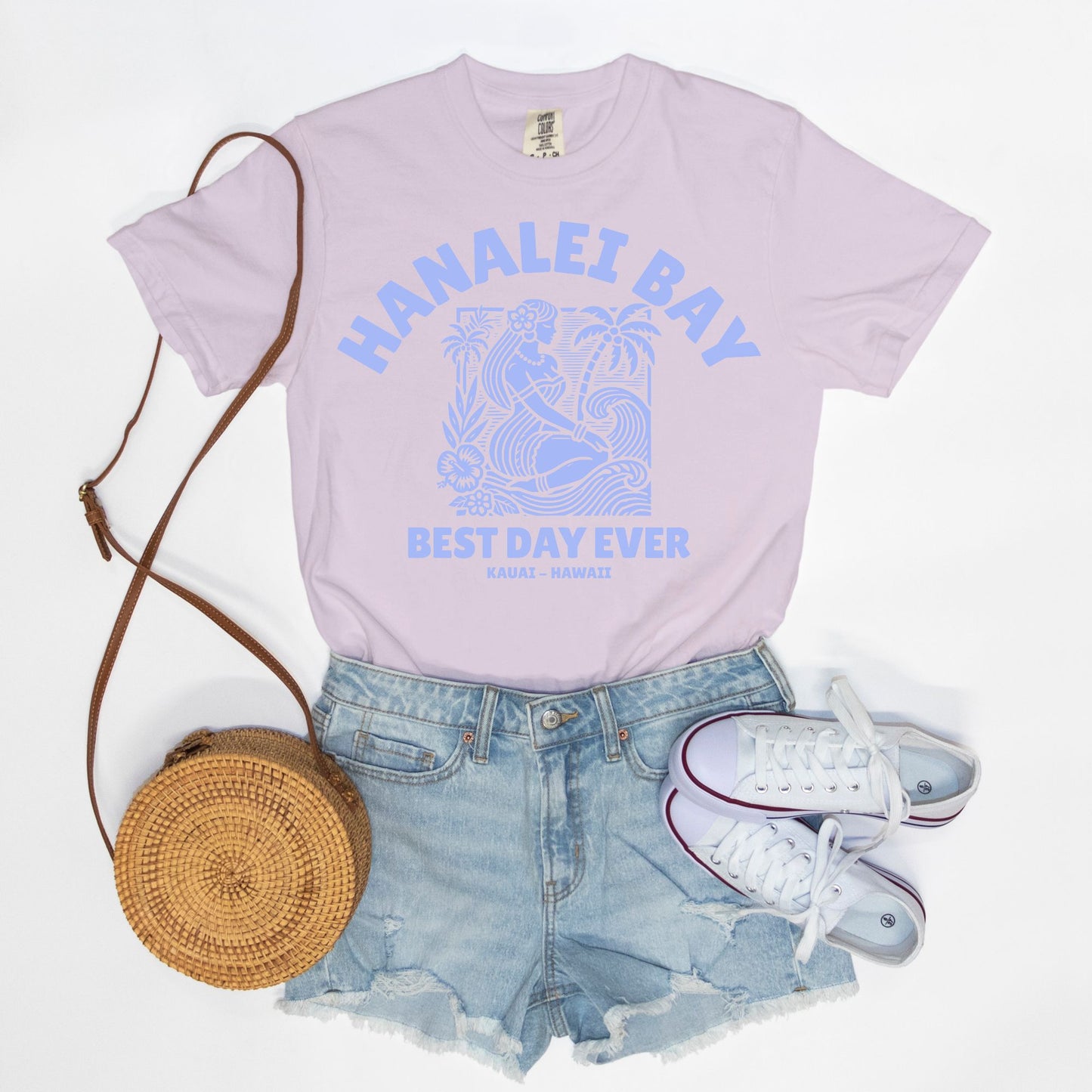 Hanalei Bay - Best day ever - Coton T Shirt