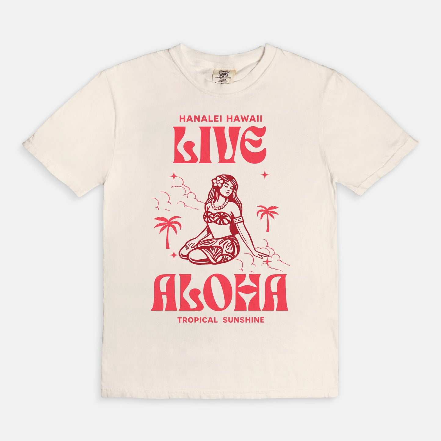 Live Aloha - Cotton T Shirt